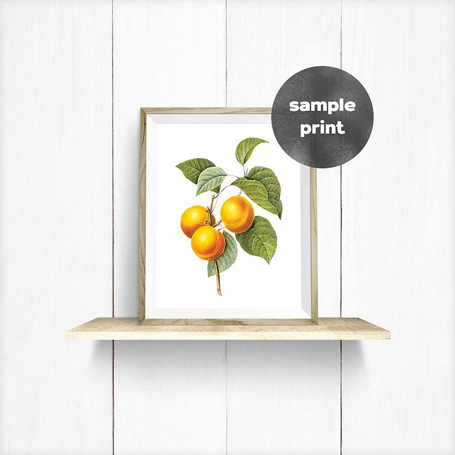Delicate Wooden Frame On the Shelf On the White Wall