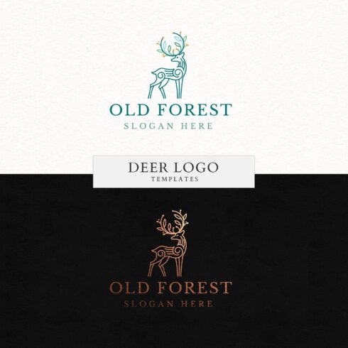 Deer Logo Template.