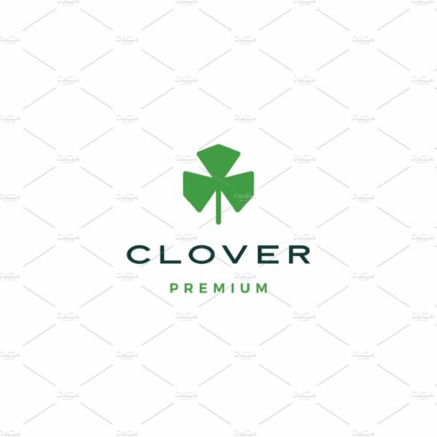 clover leaf logo vector icon cover image.