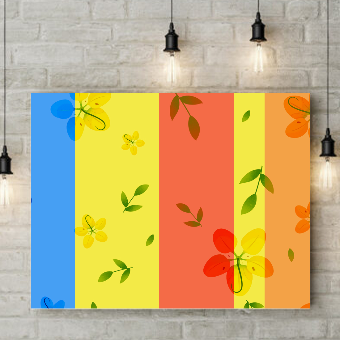 Vishu Pattern for Gift Packing & Poster Designs preview image.
