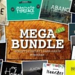 Badass Fonts Bundle main cover.