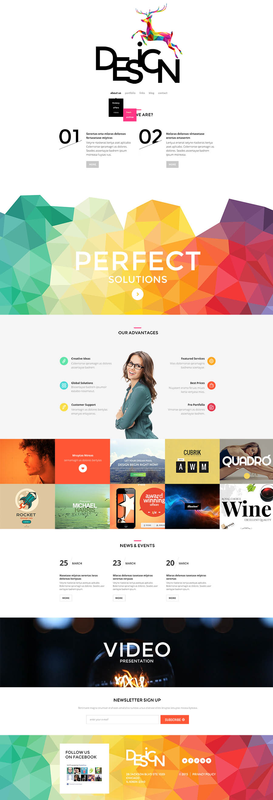 Design PSD Template