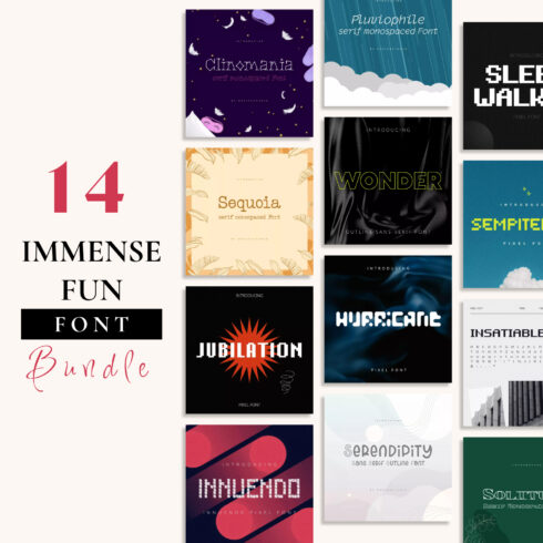 immense fun fonts bundle 14 items1500x1500 494